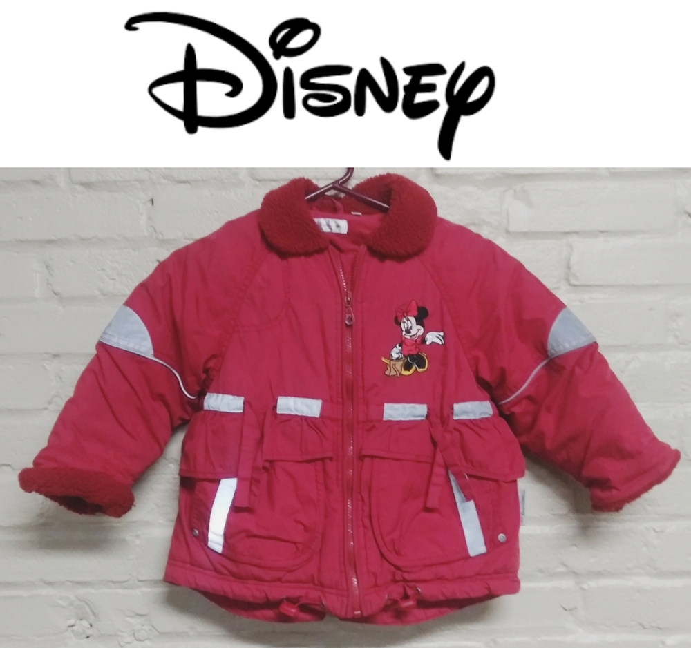 Disney | PRICE DROP - Girls Winter Puffer Coat Red